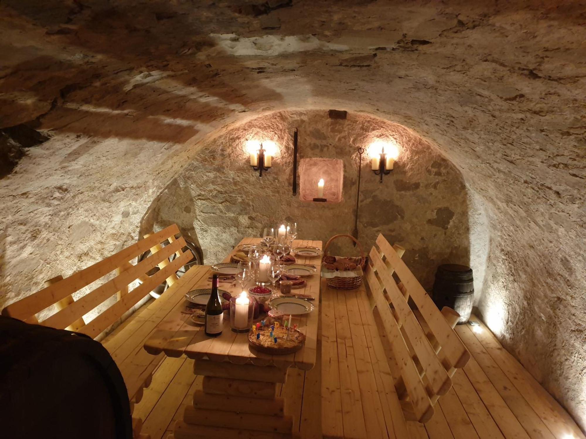 Unterkunft Am Weinberg Nunchritz Exteriör bild
