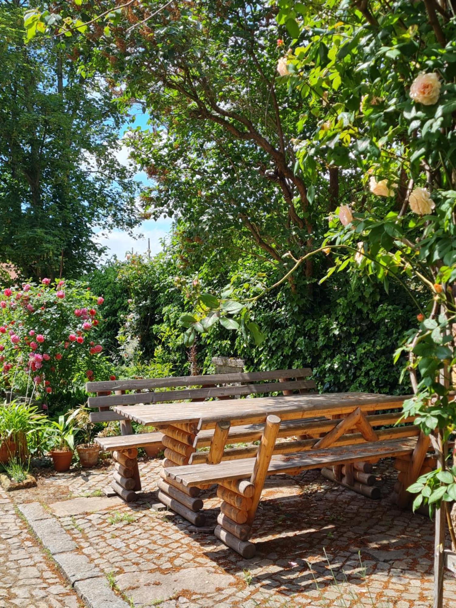 Unterkunft Am Weinberg Nunchritz Exteriör bild
