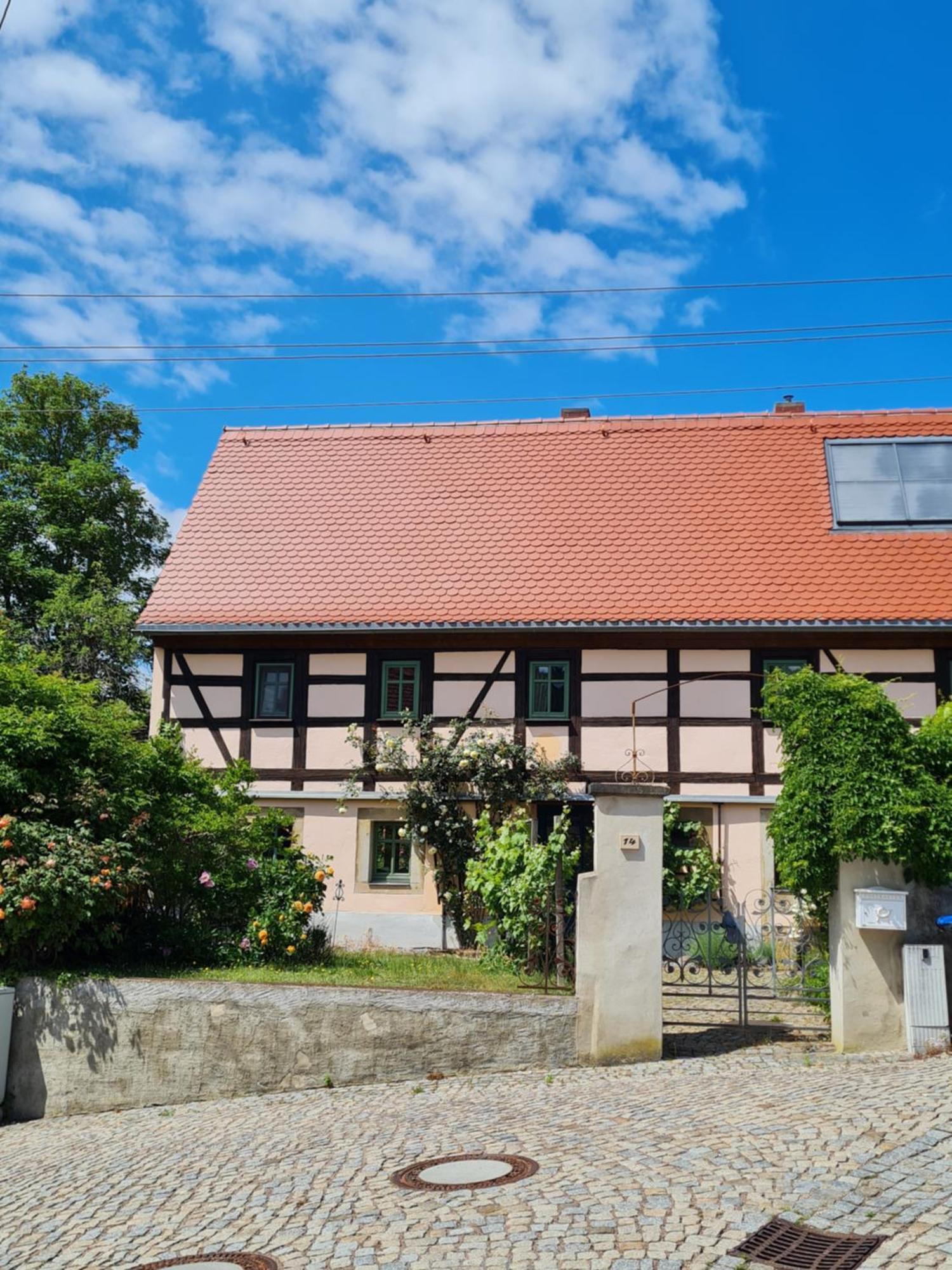 Unterkunft Am Weinberg Nunchritz Exteriör bild